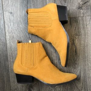 Mustard Booties
